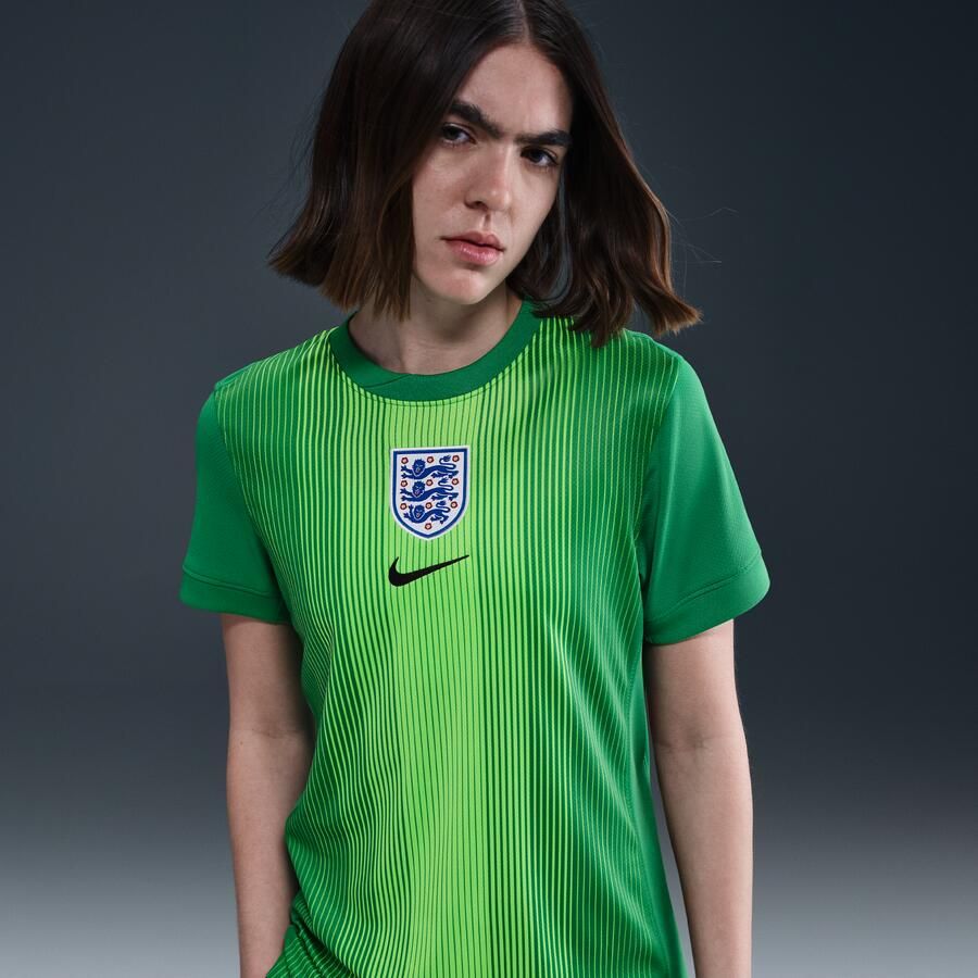 Nike Engeland 2025 26 Stadium Goalkeeper Dri-FIT replicavoetbalshirt met korte mouwen voor dames Groen - Foto 4