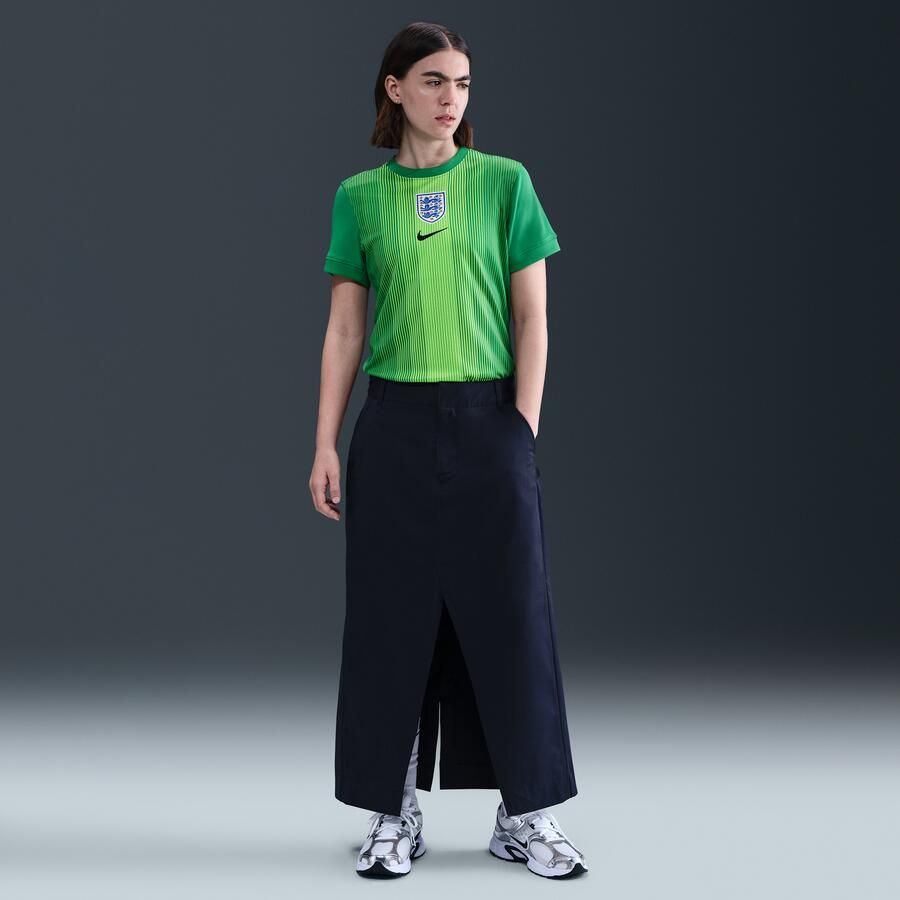 Nike Engeland 2025 26 Stadium Goalkeeper Dri-FIT replicavoetbalshirt met korte mouwen voor dames Groen - Foto 3