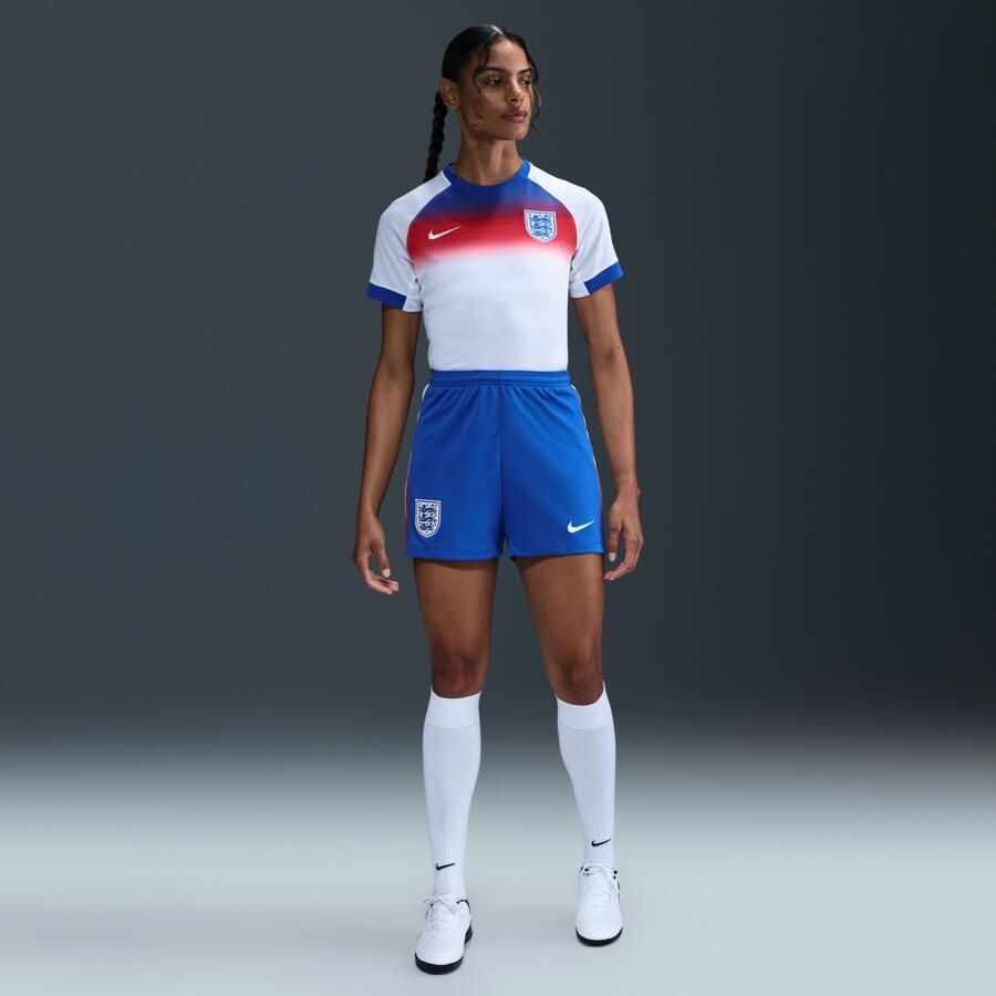Nike Engeland 2025 26 Stadium Thuis Dri-FIT replicavoetbalshorts voor dames Blauw - Foto 4