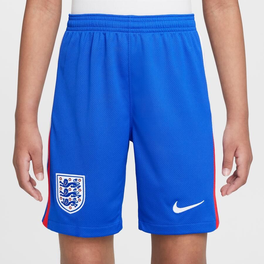 Nike Engeland 2025 26 Stadium Thuis Dri-FIT replicavoetbalshorts voor kids Blauw