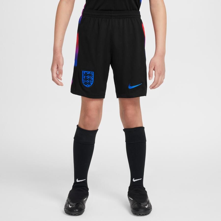 Nike Engeland 2025 26 Stadium Uit Dri-FIT replicavoetbalshorts voor kids Zwart - Foto 4