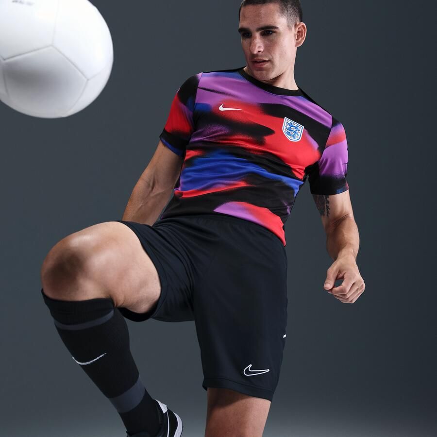 Nike Engeland Academy Pro Dri-FIT warming-up voetbalshirt met korte mouwen voor heren Blauw - Foto 2