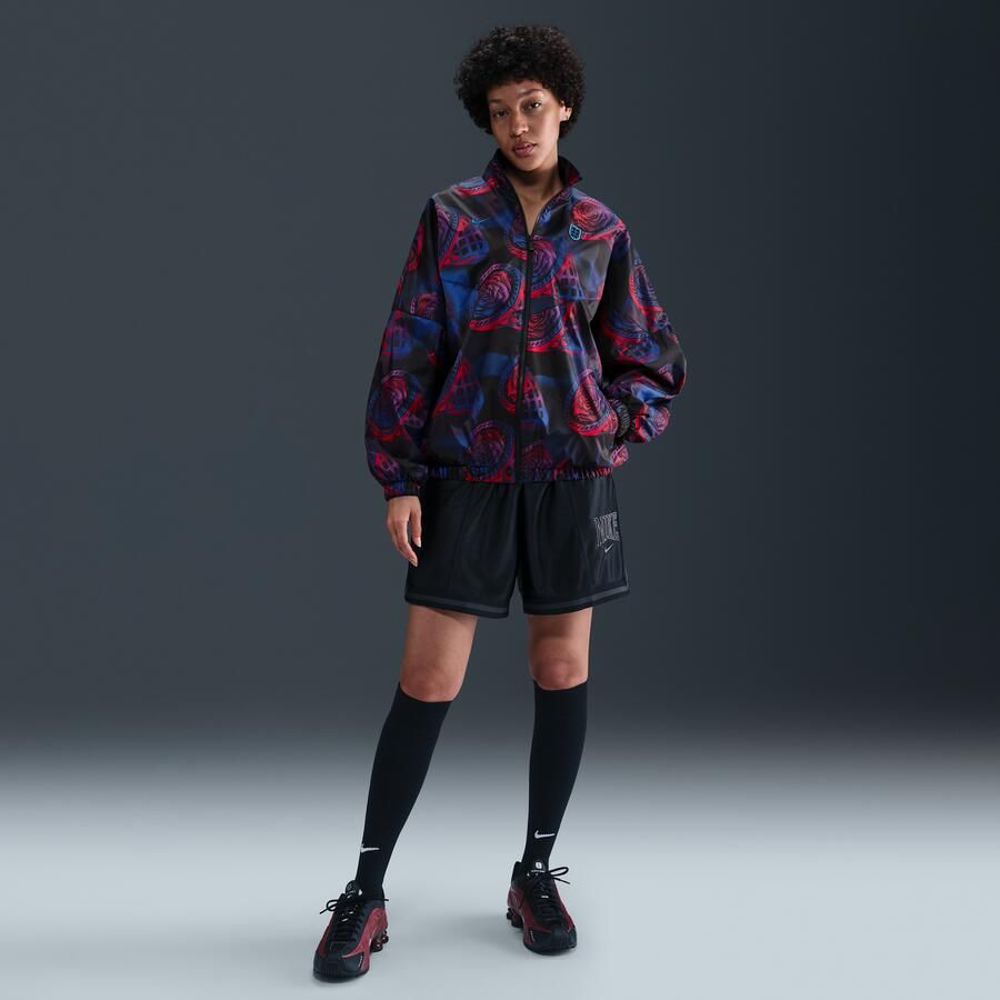 Nike Engeland Essential Windrunner geweven voetbaljack voor dames Zwart - Foto 3