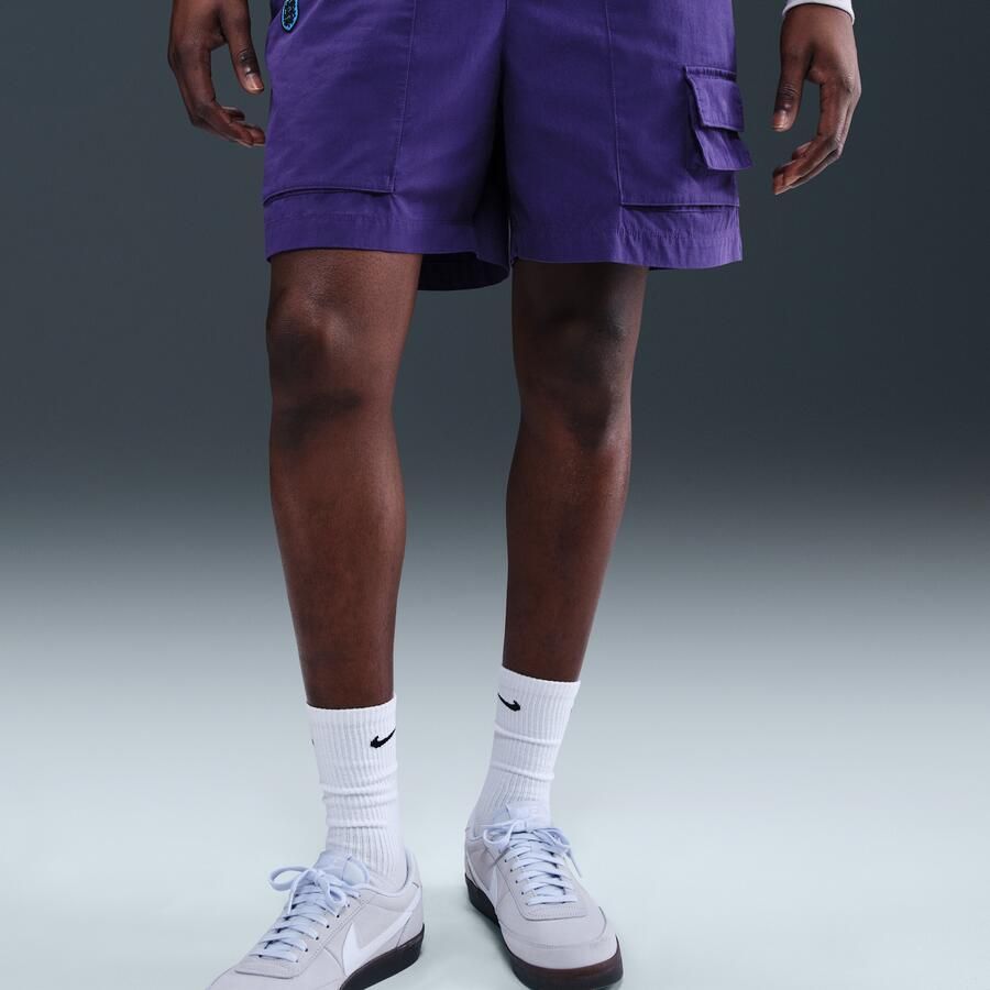 Nike Engeland Life voetbalkampshorts voor heren Paars