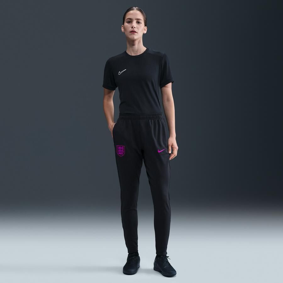 Nike Engeland Strike Dri-FIT knit voetbalbroek voor dames Zwart - Foto 4