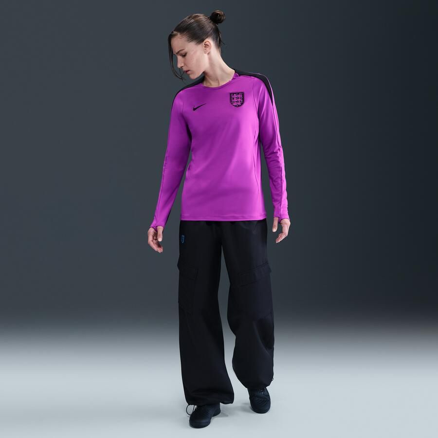 Nike Engeland Strike Dri-FIT knit voetbaltop met ronde hals voor dames Paars - Foto 3