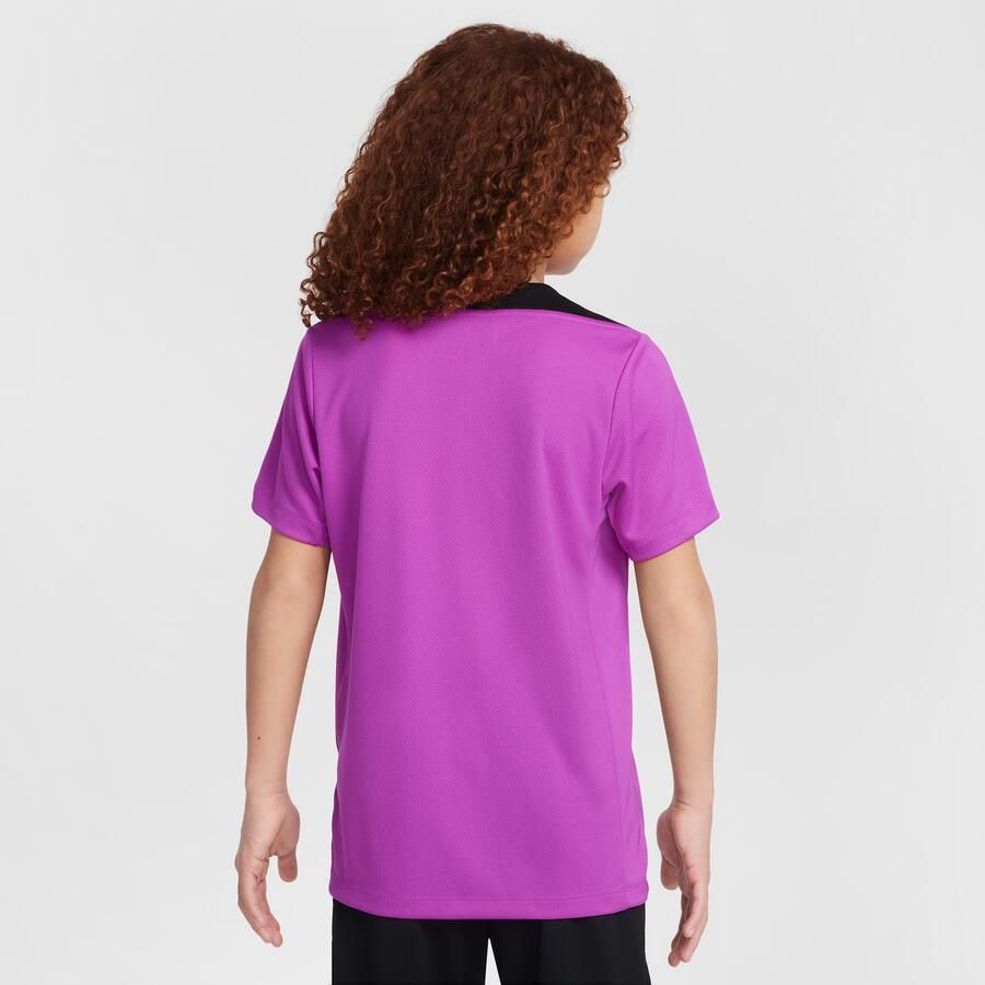 Nike Engeland Strike Dri-FIT voetbaltop met korte mouwen voor kids Paars