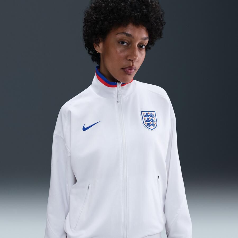 Nike Engeland Strike Thuis Dri-FIT Anthem voetbaljack voor dames Wit - Foto 4