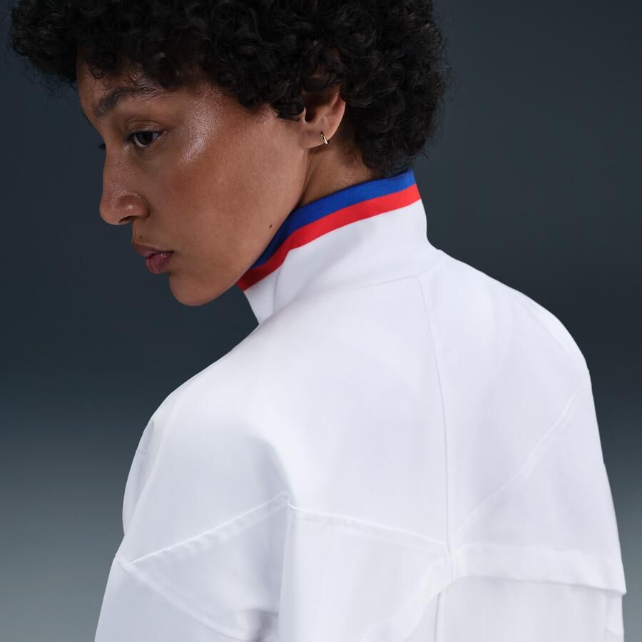 Nike Engeland Strike Thuis Dri-FIT Anthem voetbaljack voor dames Wit