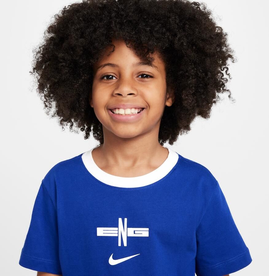 Nike Engeland voetbalshirt voor kids Blauw - Foto 2