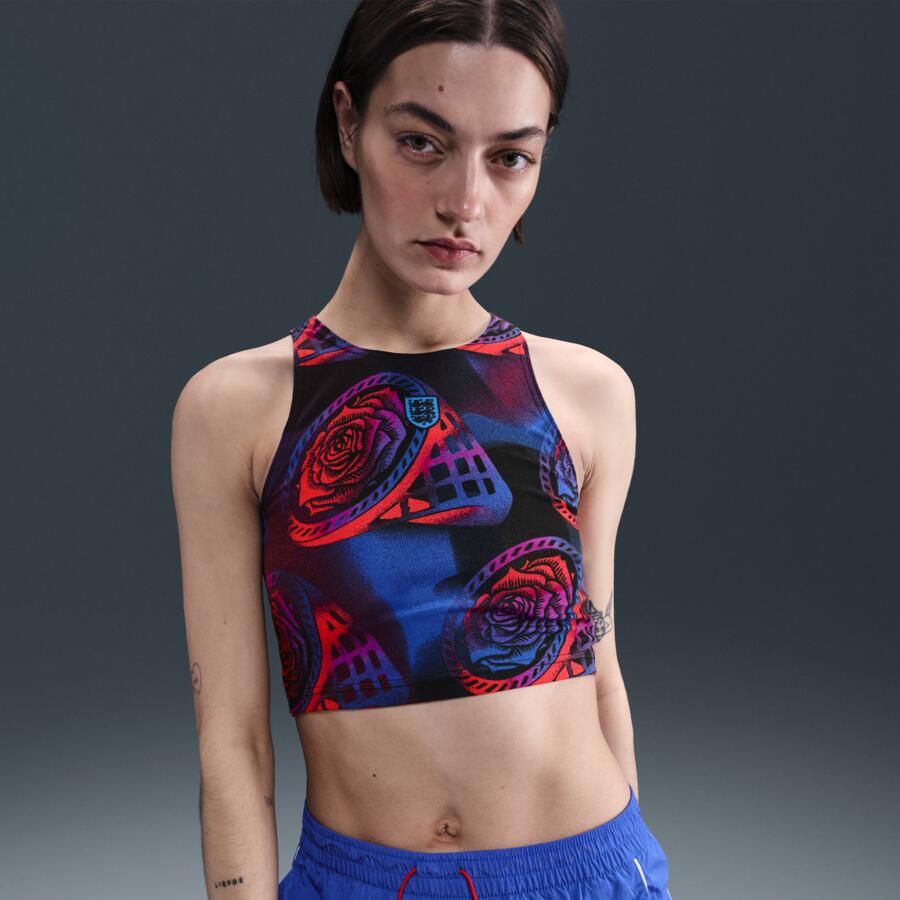 Nike Engeland voetbaltanktop voor dames Zwart - Foto 4