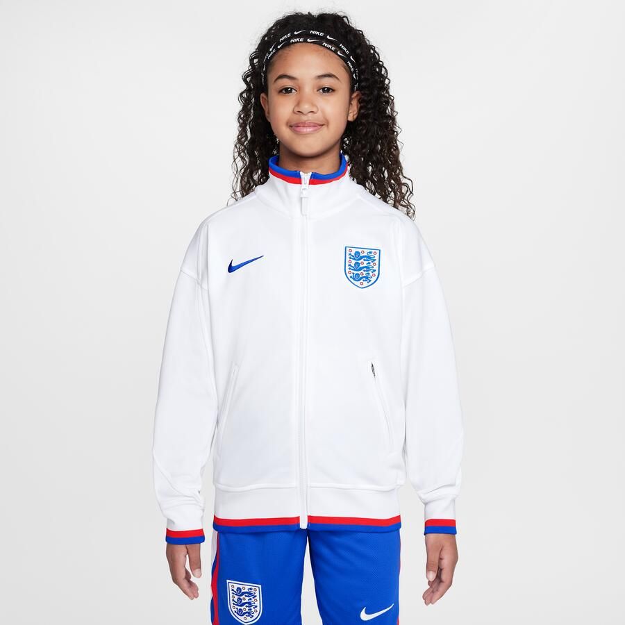 Nike England Academy Pro Thuis Dri-FIT Anthem voetbaljack voor kids Wit - Foto 4