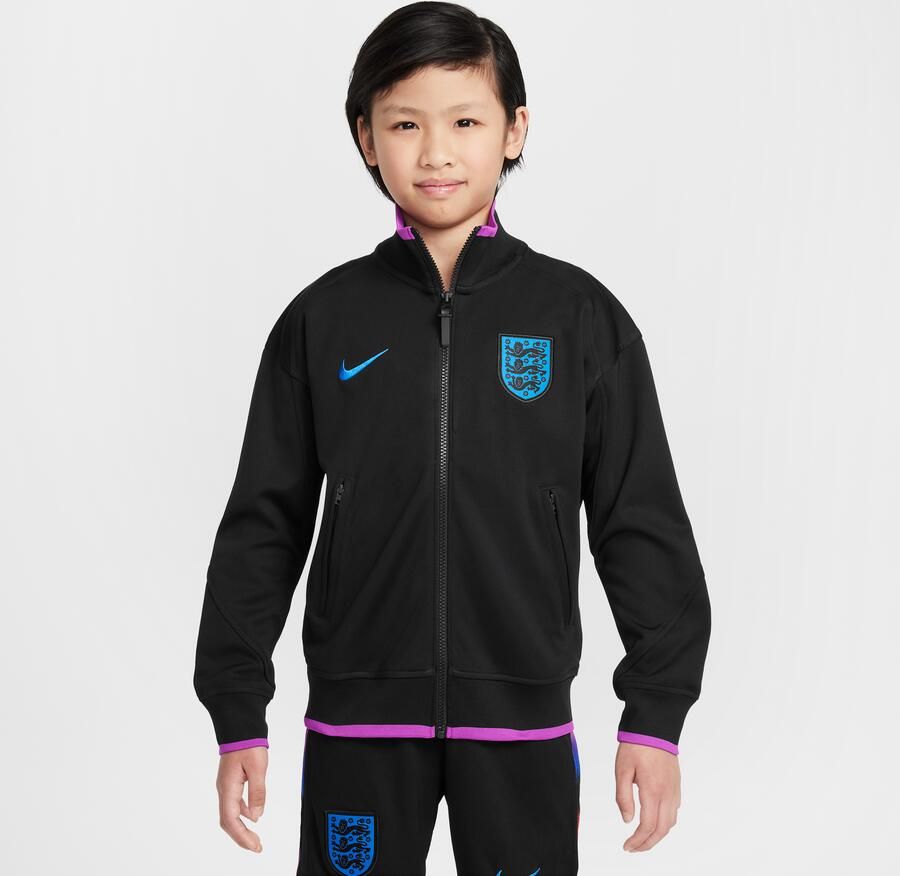 Nike England Academy Pro Uit Dri-FIT Anthem voetbaljack voor kids Zwart - Foto 4