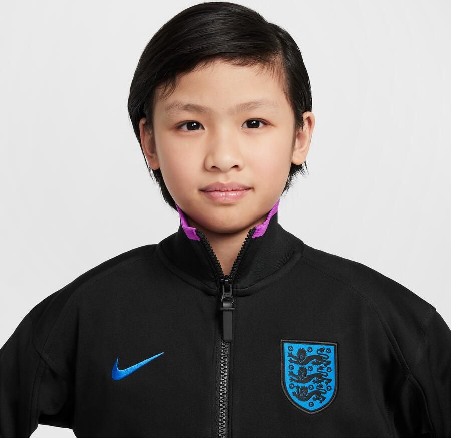 Nike England Academy Pro Uit Dri-FIT Anthem voetbaljack voor kids Zwart - Foto 3