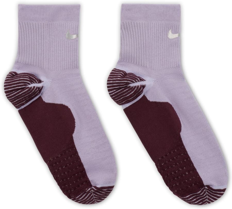 Nike enkelsokken voor trailrunning (1 paar) Paars