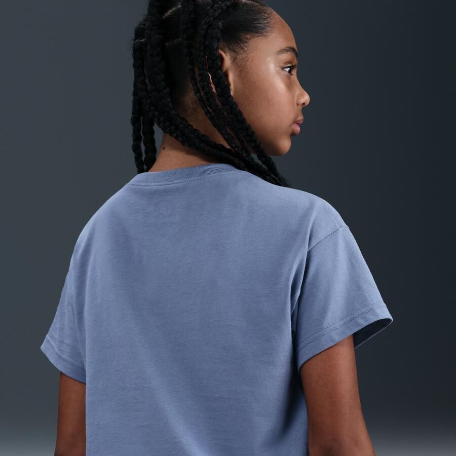 Nike Essential T-shirt voor meisjes Blauw