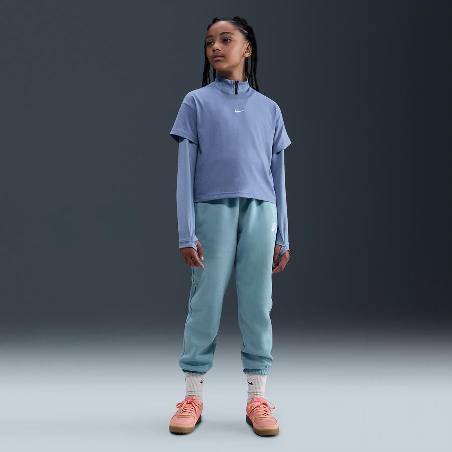 Nike Essential T-shirt voor meisjes Blauw - Foto 3