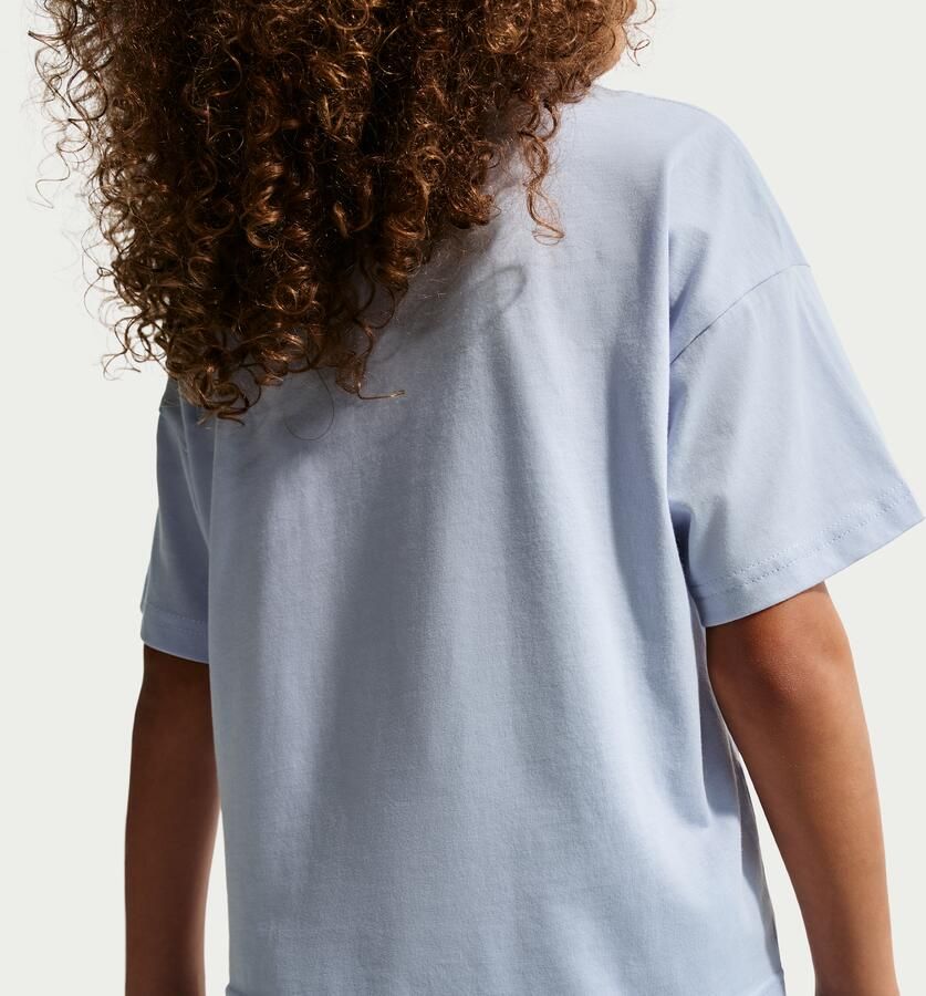 Nike Essential T-shirt voor meisjes Grijs - Foto 2