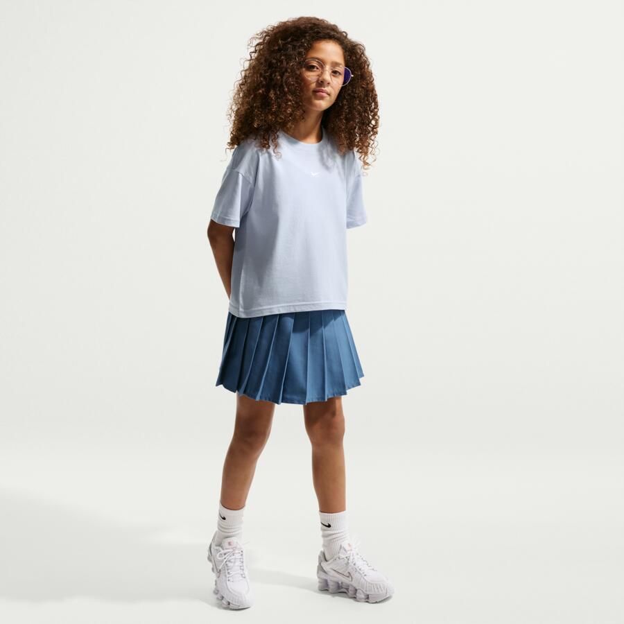 Nike Essential T-shirt voor meisjes Grijs