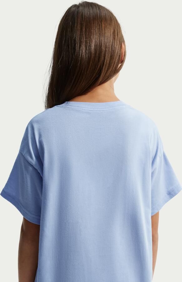 Nike Essential T-shirt voor meisjes Grijs - Foto 3