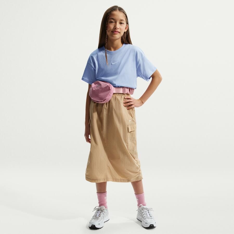 Nike Essential T-shirt voor meisjes Grijs