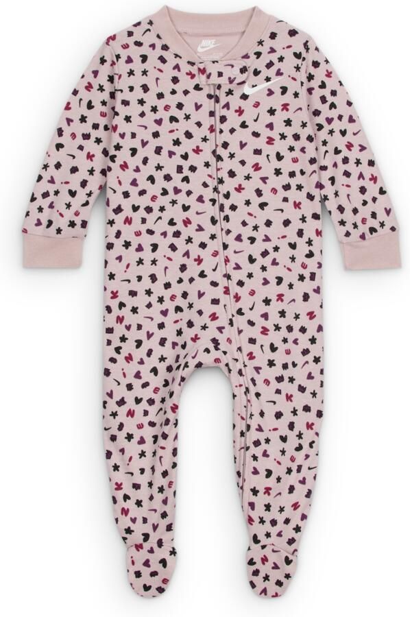 Nike Essentials coverall met print voor baby's (0-9 maanden) Paars - Foto 3