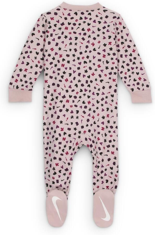 Nike Essentials coverall met print voor baby's (0-9 maanden) Paars - Foto 2