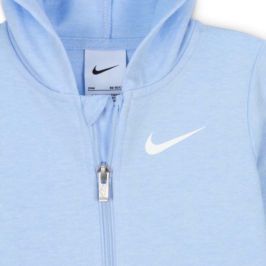 Nike Essentials Hooded Coverall voor baby's Blauw