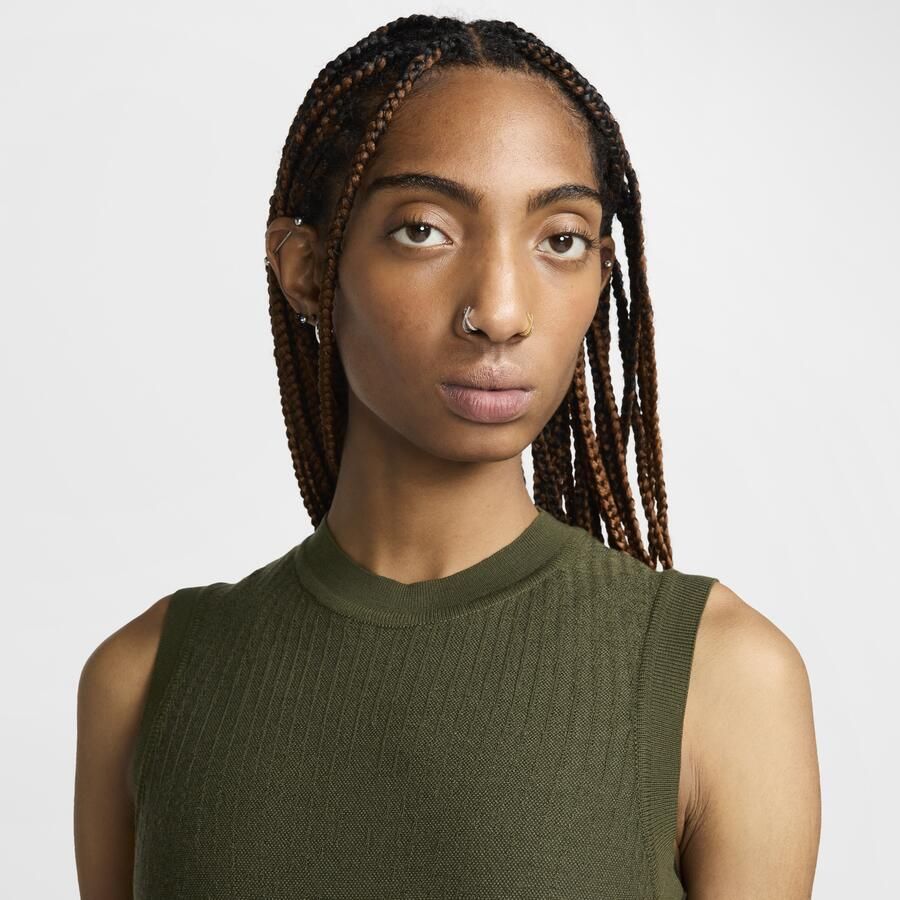 Nike Every Stitch Considered knit jurk Groen