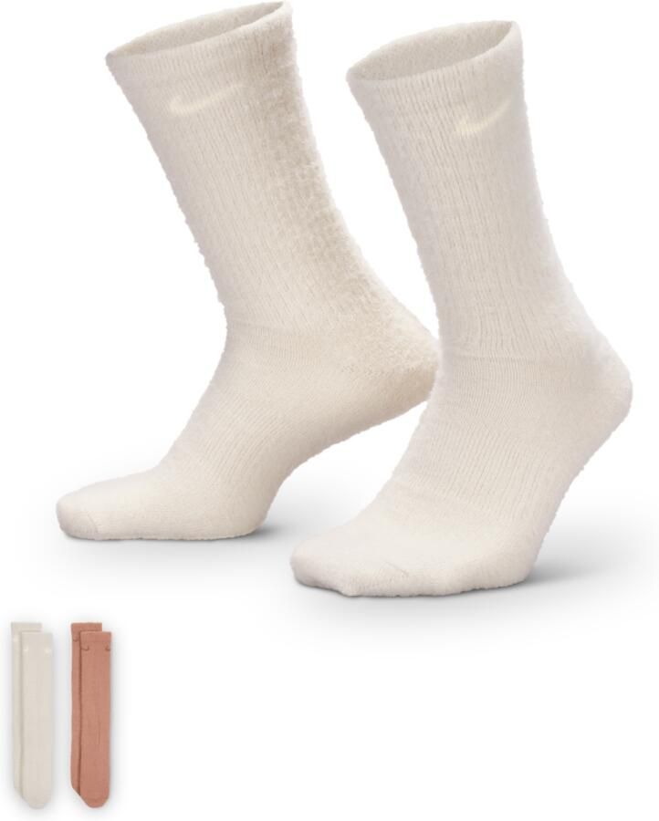 Nike Everyday Cushioned Cozy Crew sokken (2 paar) Meerkleurig - Foto 4