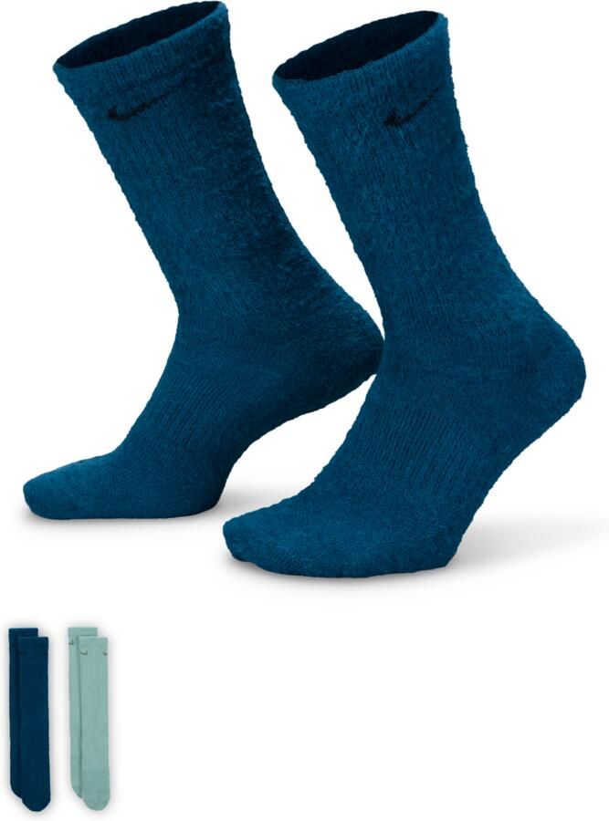 Nike Everyday Cushioned Cozy Crew sokken (2 paar) Meerkleurig - Foto 3