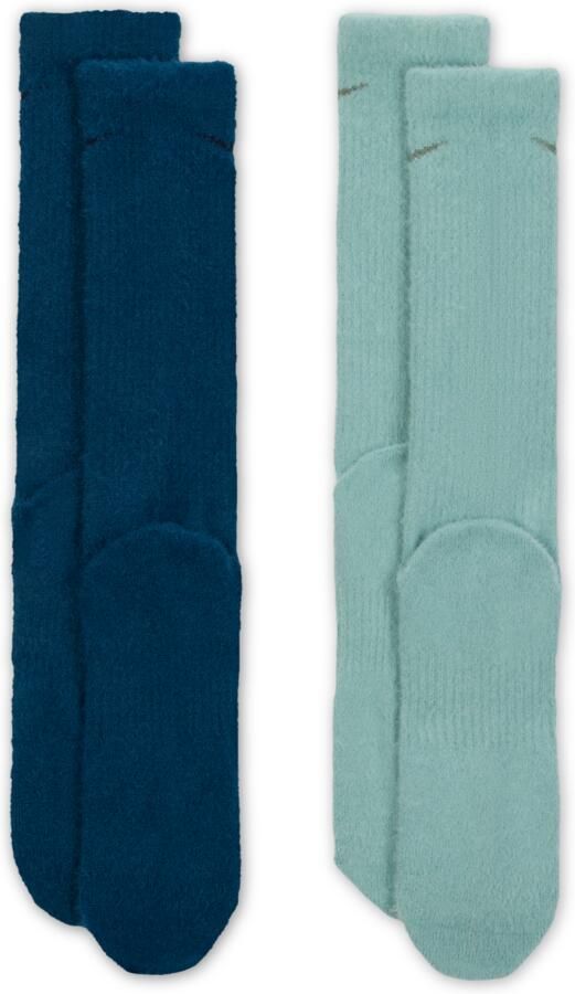 Nike Everyday Cushioned Cozy Crew sokken (2 paar) Meerkleurig - Foto 2