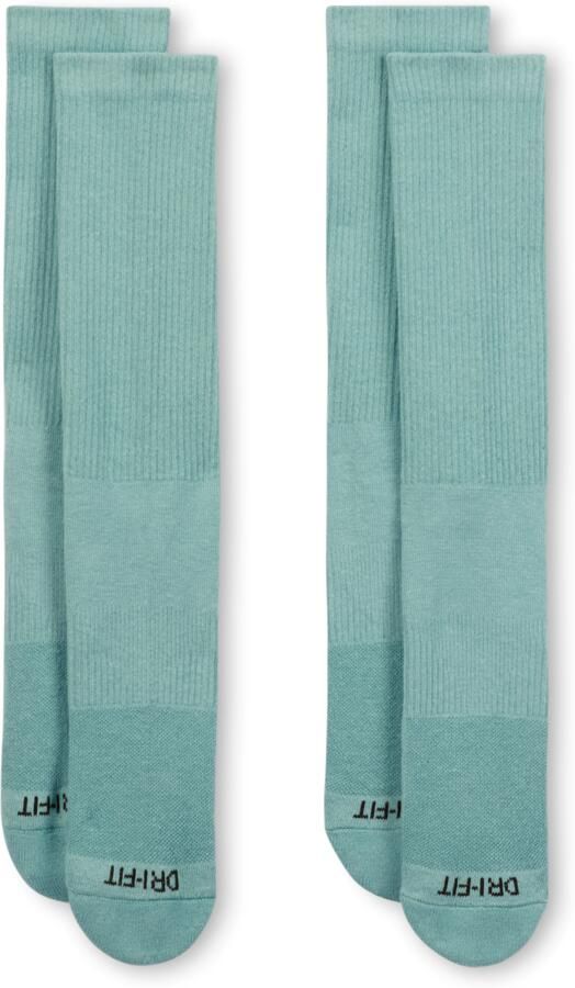 Nike Everyday Cushioned crew sokken (2 paar) Groen - Foto 3