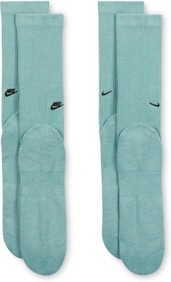 Nike Everyday Cushioned crew sokken (2 paar) Groen - Foto 2
