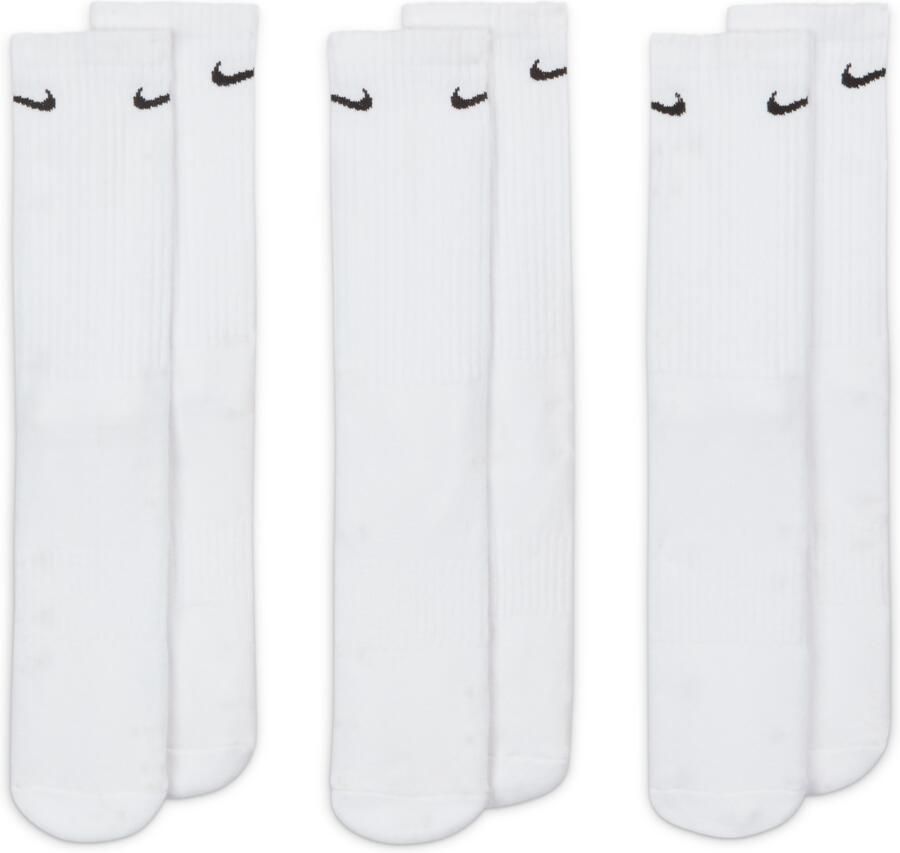 Nike Witte sokken met geribbelde randen in middellange lengte White - Foto 2