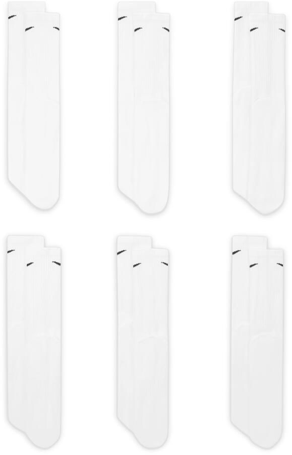 Nike Everyday Cushioned Crew trainingssokken (6 paar) Wit - Foto 4