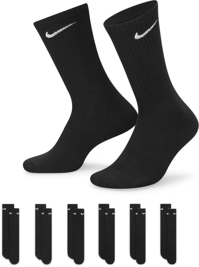 Nike Lichtgewicht zwarte sokken voor dagelijks gebruik Zwart Unisex - Foto 3