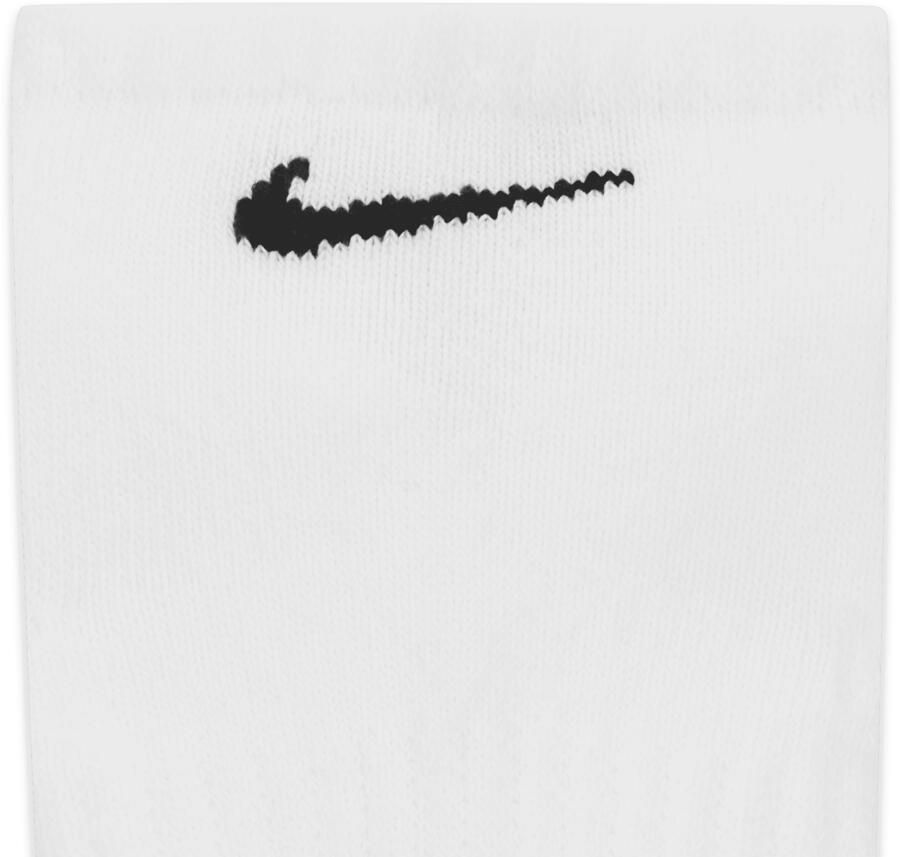 Nike Everyday Cushioned Onzichtbare trainingssokken (6 paar) Wit