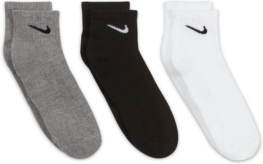 Nike Everyday Cushioned Training Ankle Socks (3 Pack) Middellang Kleding multi-color maat: 46-50 beschikbare maaten:42-46 34-38 46-50 - Foto 5