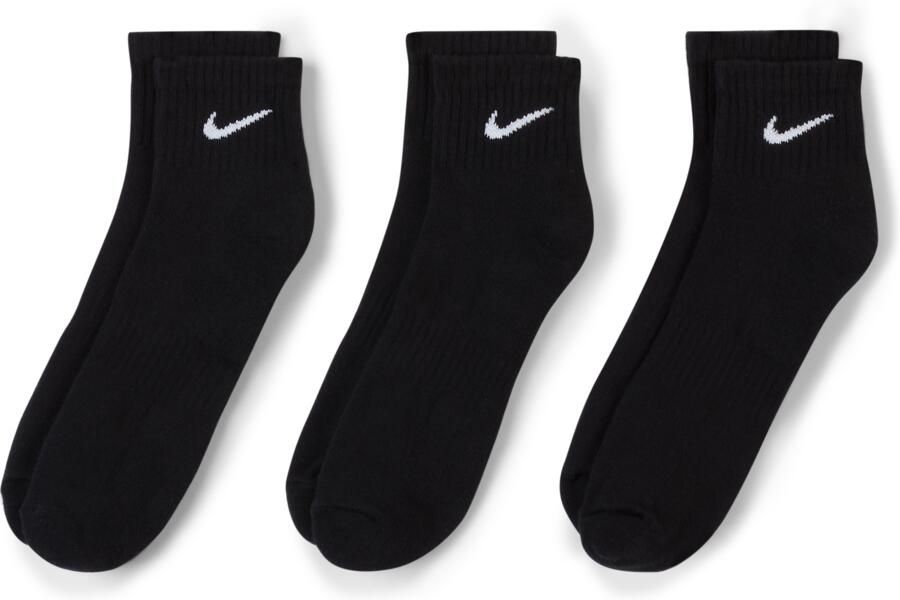 Nike Everyday Cushioned Training Ankle Socks (3 Pack) Middellang Kleding black white maat: 43-46 beschikbare maaten:35-38 39-42 43-46-48 - Foto 6