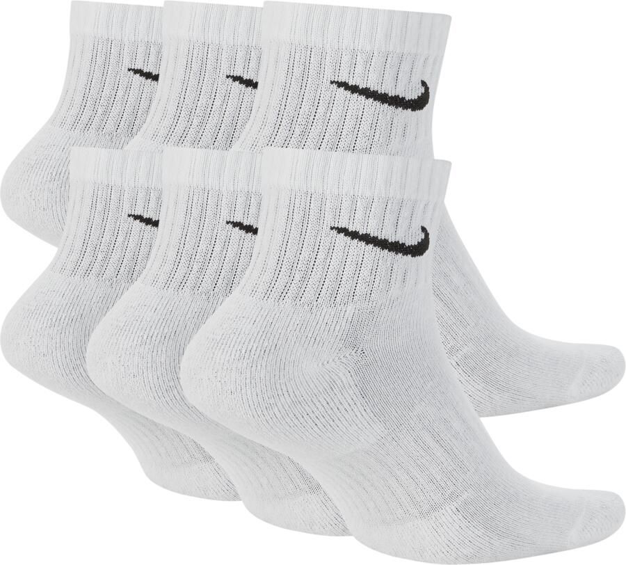 Nike Everyday Cushioned (6 Pack) Middellang Kleding white black maat: 34-38 beschikbare maaten:34-38-42-46-50 35-38 - Foto 3