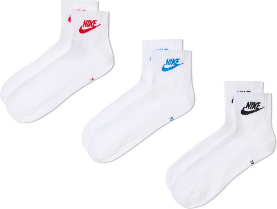 Nike Everyday Essential Ankle Socks (3 Pack) Middellang Kleding multi-color maat: 39-42 beschikbare maaten:39-42 - Foto 3
