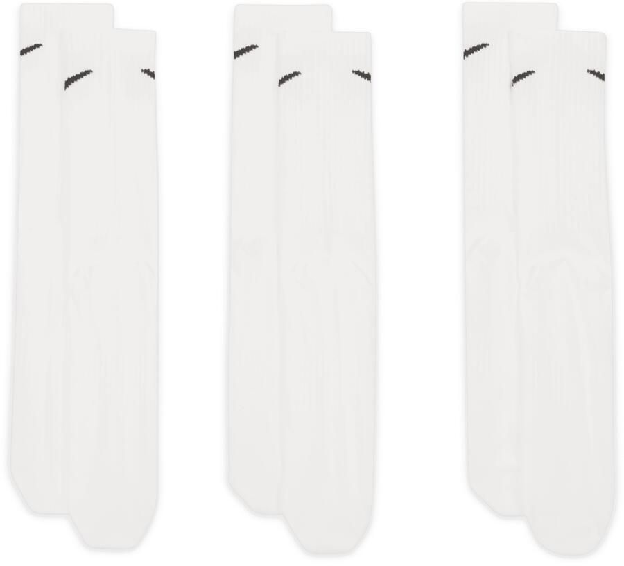 Nike Witte sokken met geribbelde randen in middellange lengte White - Foto 3