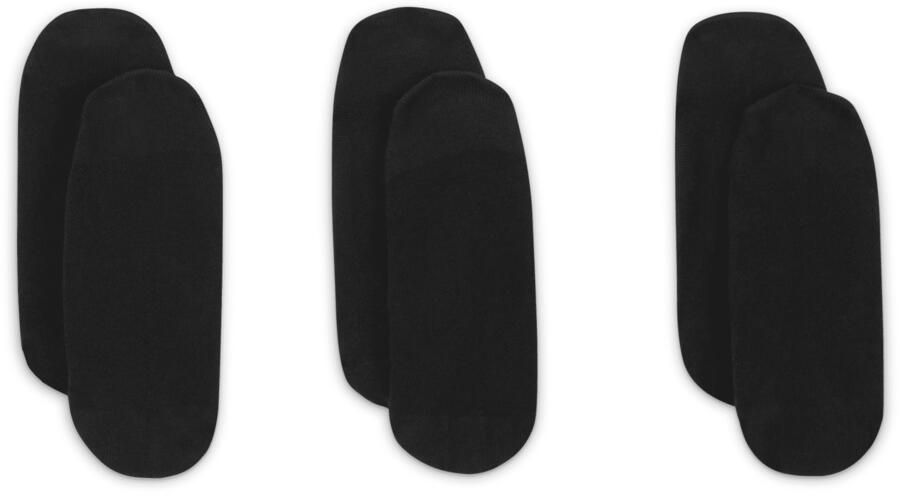 Nike Everyday Lightweight Footie trainingssokken voor (3 paar) Zwart - Foto 4