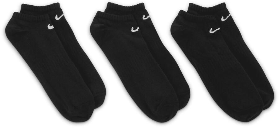 Nike Everyday Lightweight Onzichtbare trainingssokken (3 paar) Zwart - Foto 5