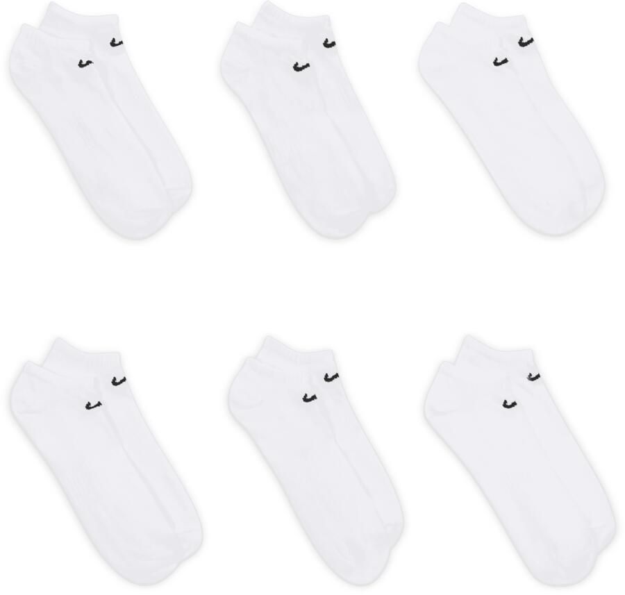 Nike Lichtgewicht trainingssokken voor dagelijks gebruik White Unisex