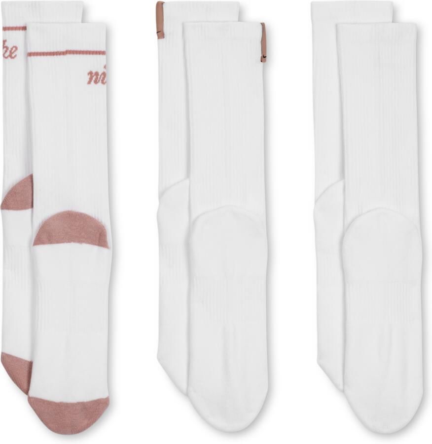 Nike Everyday Plus Cushioned Crew sokken (3 paar) Meerkleurig - Foto 2