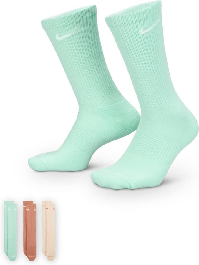 Nike Everyday Plus Cushioned crew trainingssokken (3 paar) Meerkleurig - Foto 3