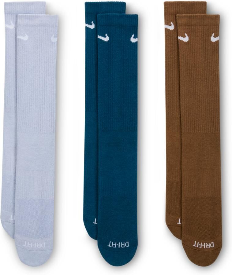 Nike Everyday Plus Cushioned crew trainingssokken (3 paar) Meerkleurig - Foto 2