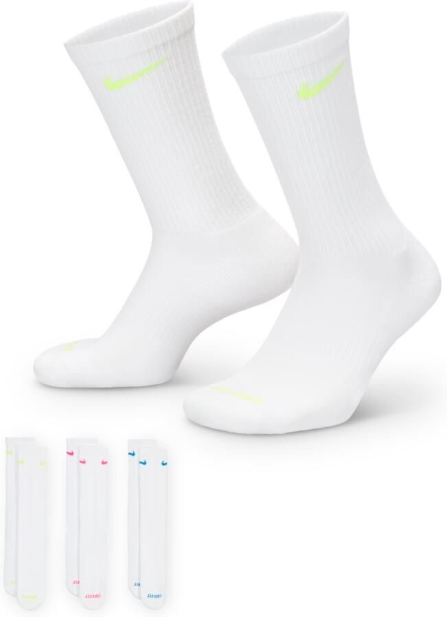 Nike Everyday Plus Cushioned crew trainingssokken (3 paar) Meerkleurig - Foto 4